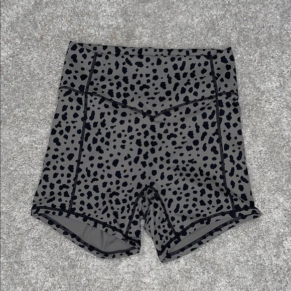 Balance Athletica Women's Grey Leopard Shorts - Picture 1 of 2